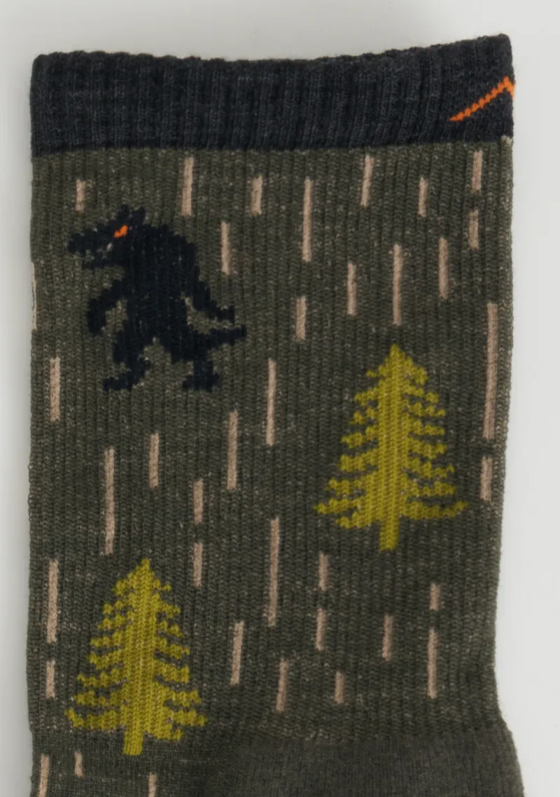 Darn Tough Yarn Goblin Micro Crew Lightweight Hiking Socks Forest-2