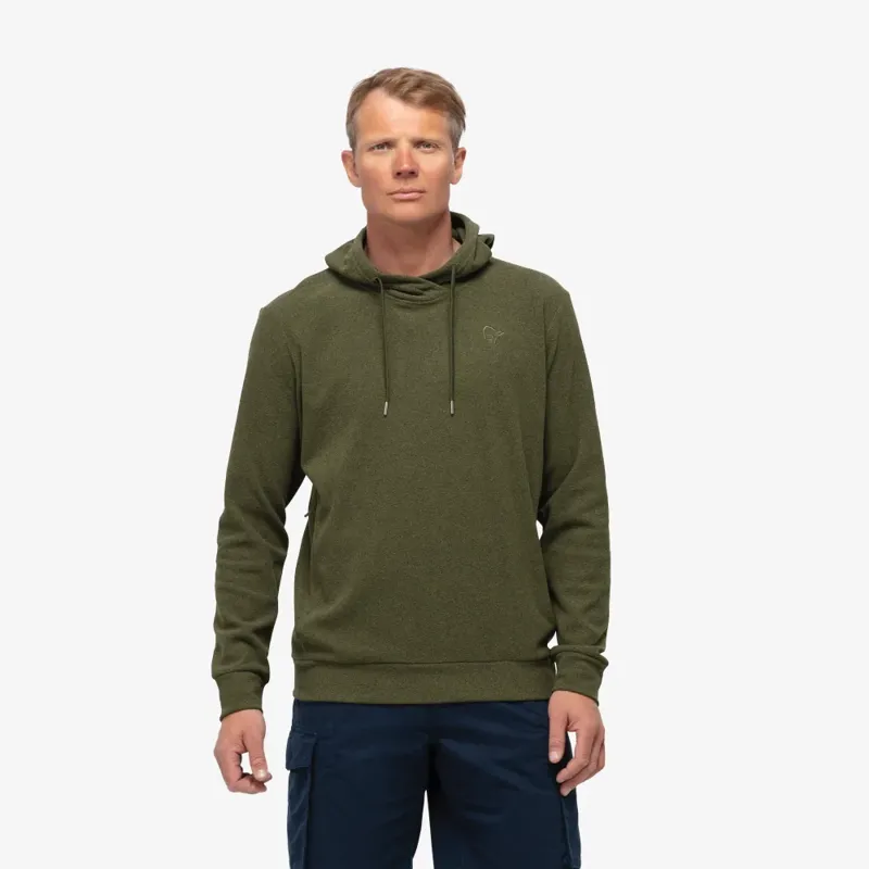 Norrona Men's Femund Warm2 Hoodie Olive-3