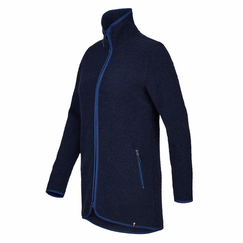 Frilufts Women's Reila Long Fleece Jacket Dark Sapphire-1