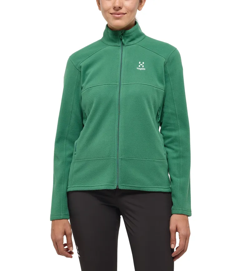 Haglofs Women's Buteo Mid Jacket Dark Jelly Green-2