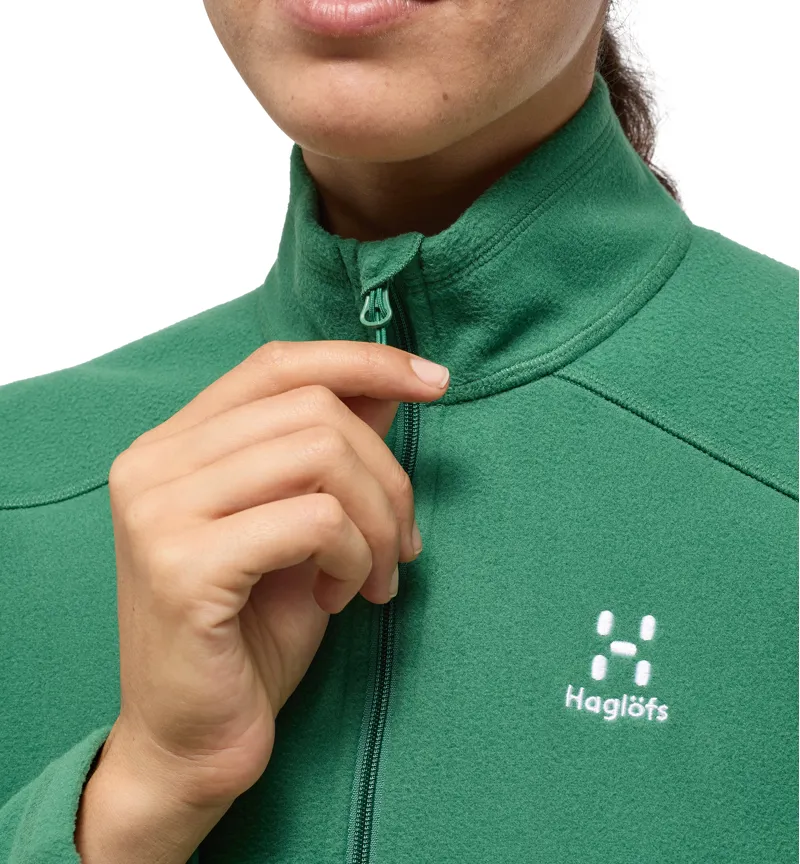 Haglofs Women's Buteo Mid Jacket Dark Jelly Green-5