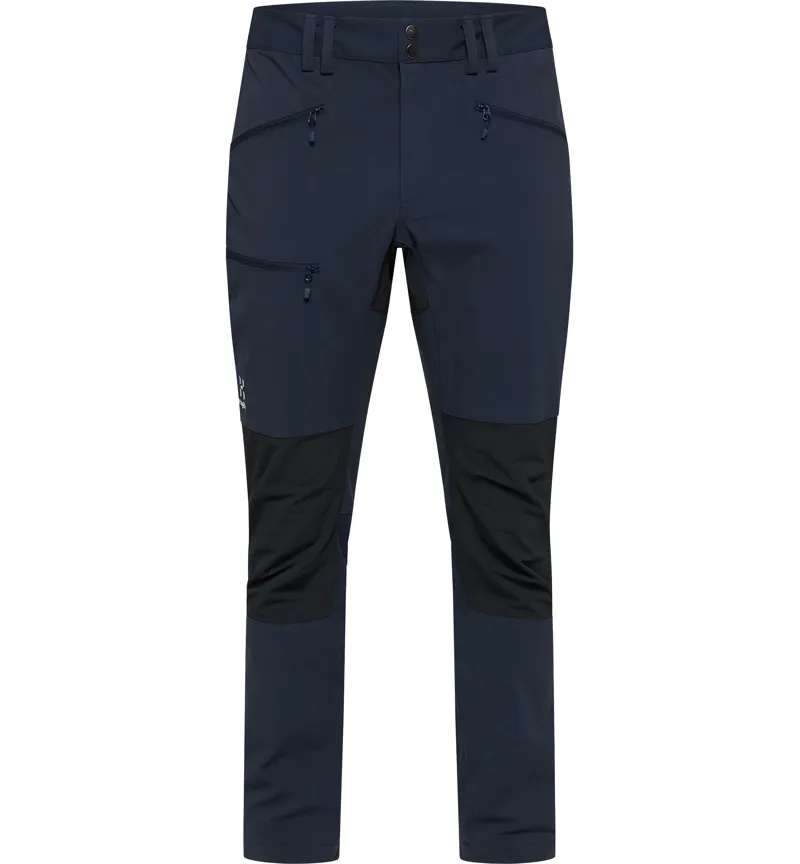 Haglofs Mens Mid Slim Pants Tarn Blue/ Black