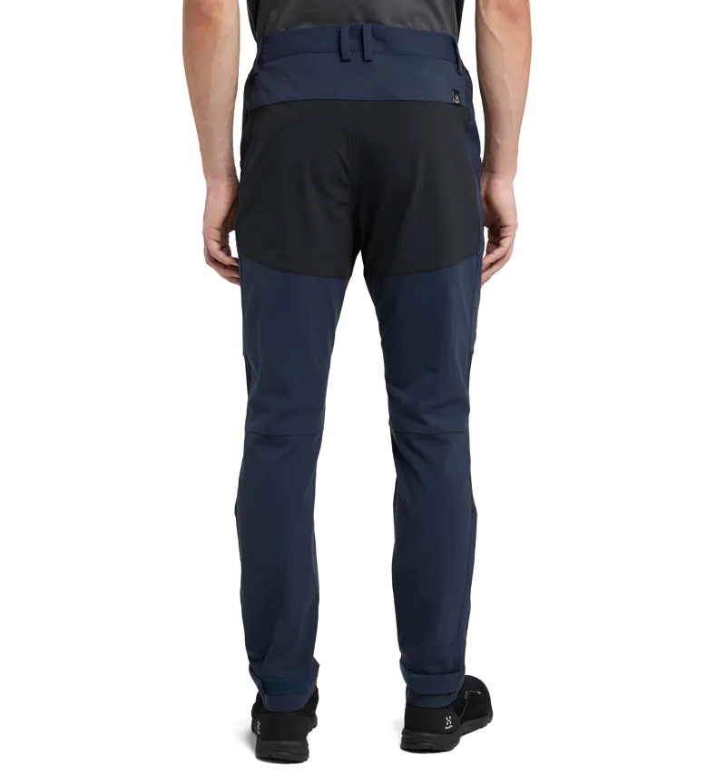 Haglofs Mens Mid Slim Pants Tarn Blue/ Black-3