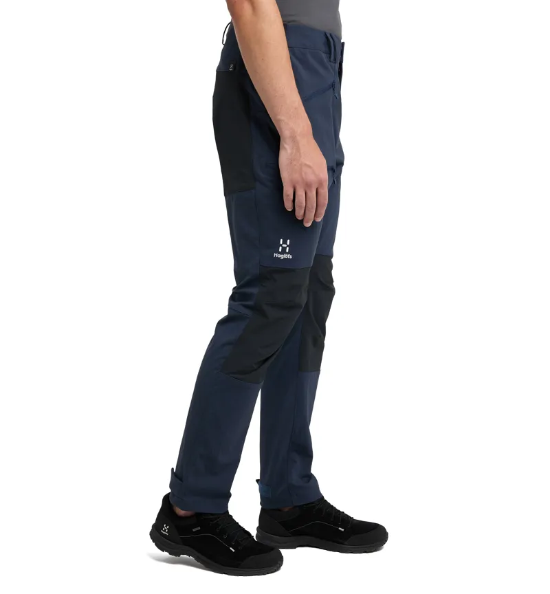 Haglofs Mens Mid Slim Pants Tarn Blue/ Black-4