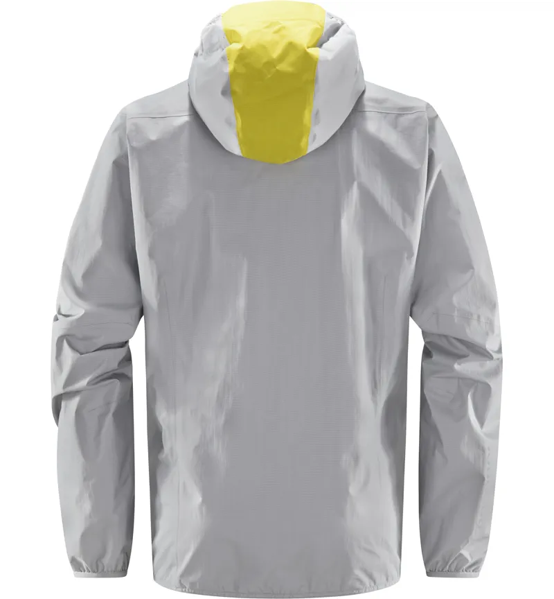 Haglofs Men's L.I.M Proof Jacket Concrete/ Aurora-1