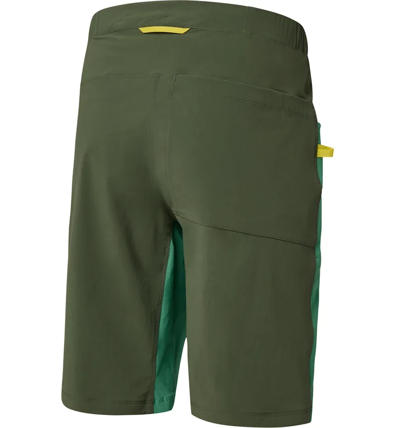 Haglofs Mens ROC Lite Standard Shorts Dark Jelly Green-1