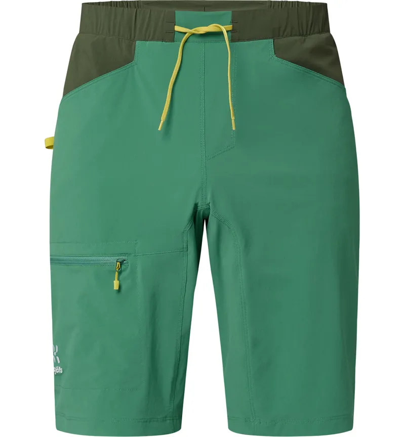 Haglofs Mens ROC Lite Standard Shorts Dark Jelly Green