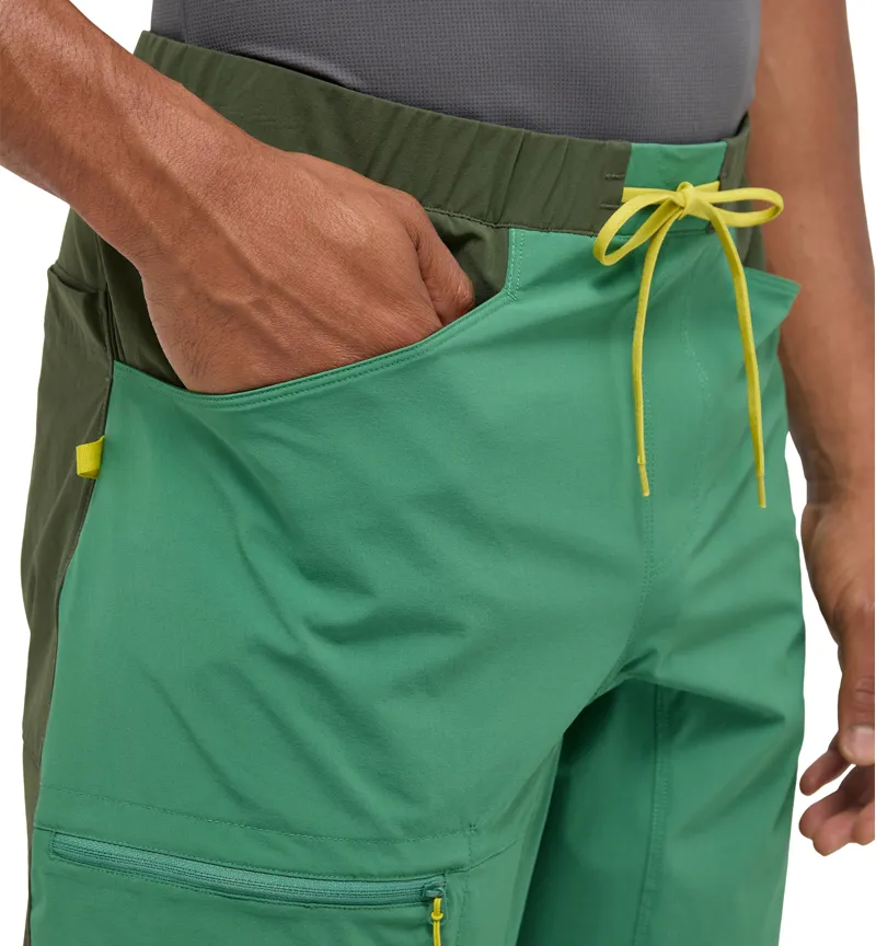 Haglofs Mens ROC Lite Standard Shorts Dark Jelly Green-5