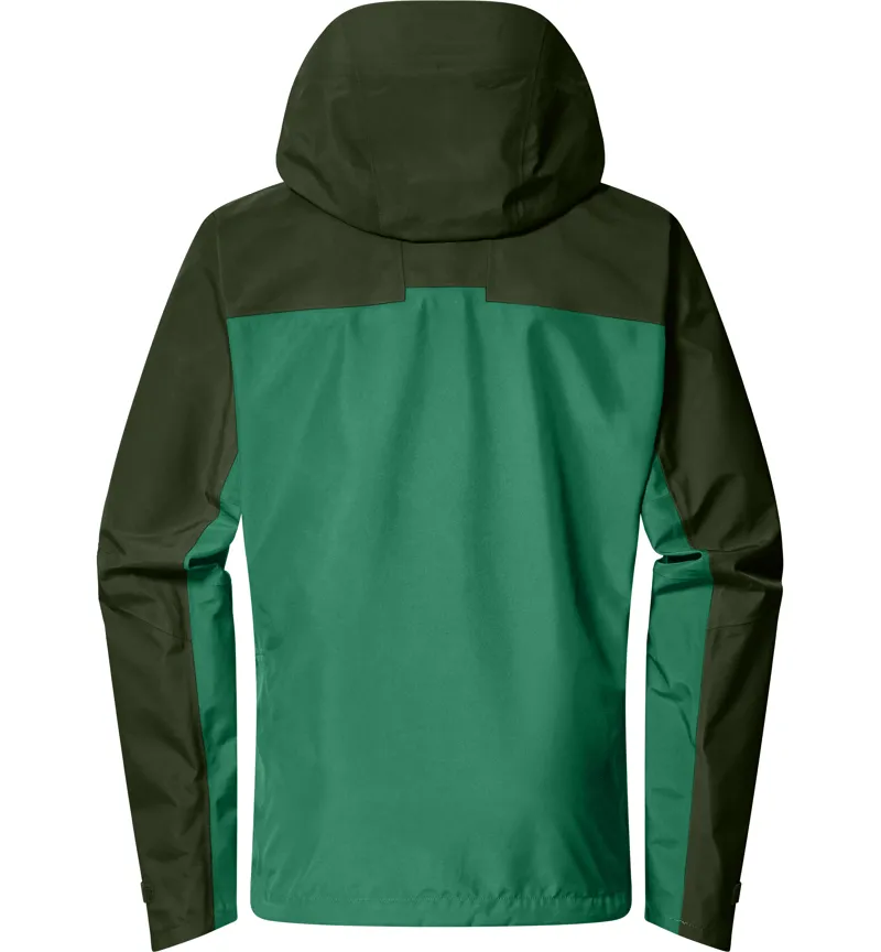 Haglofs Mens ROC Flash GTX Jacket Dark Jelly Green-1