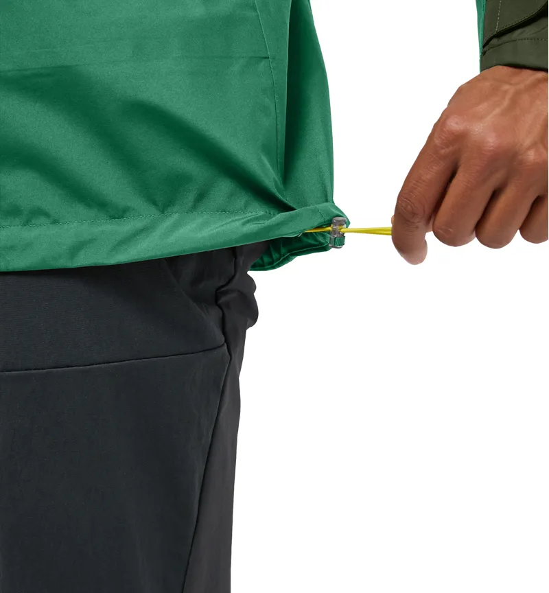 Haglofs Mens ROC Flash GTX Jacket Dark Jelly Green-9