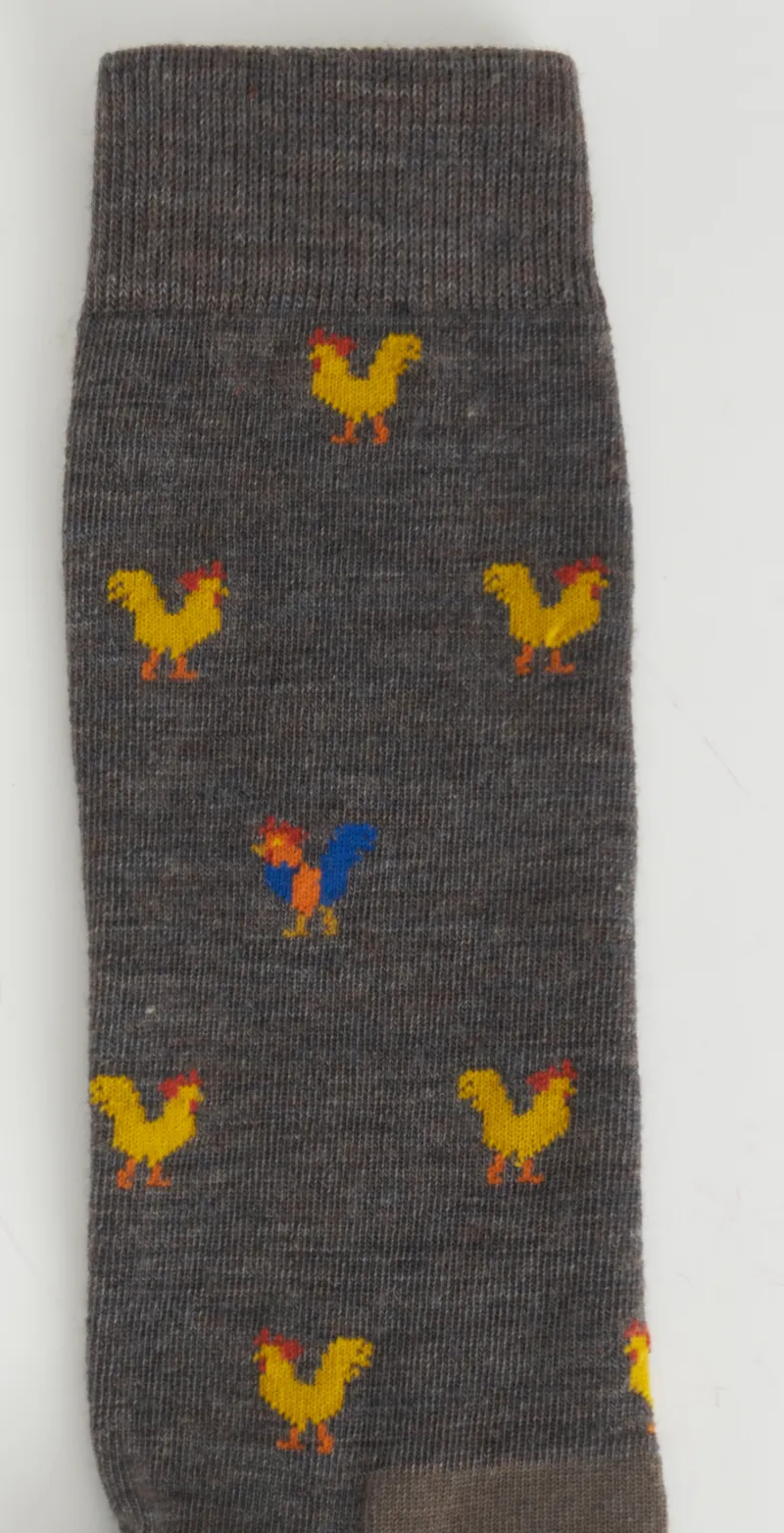 Darn Tough Men's Strut Crew Lightweight Lifestyle Socks Taupe-4