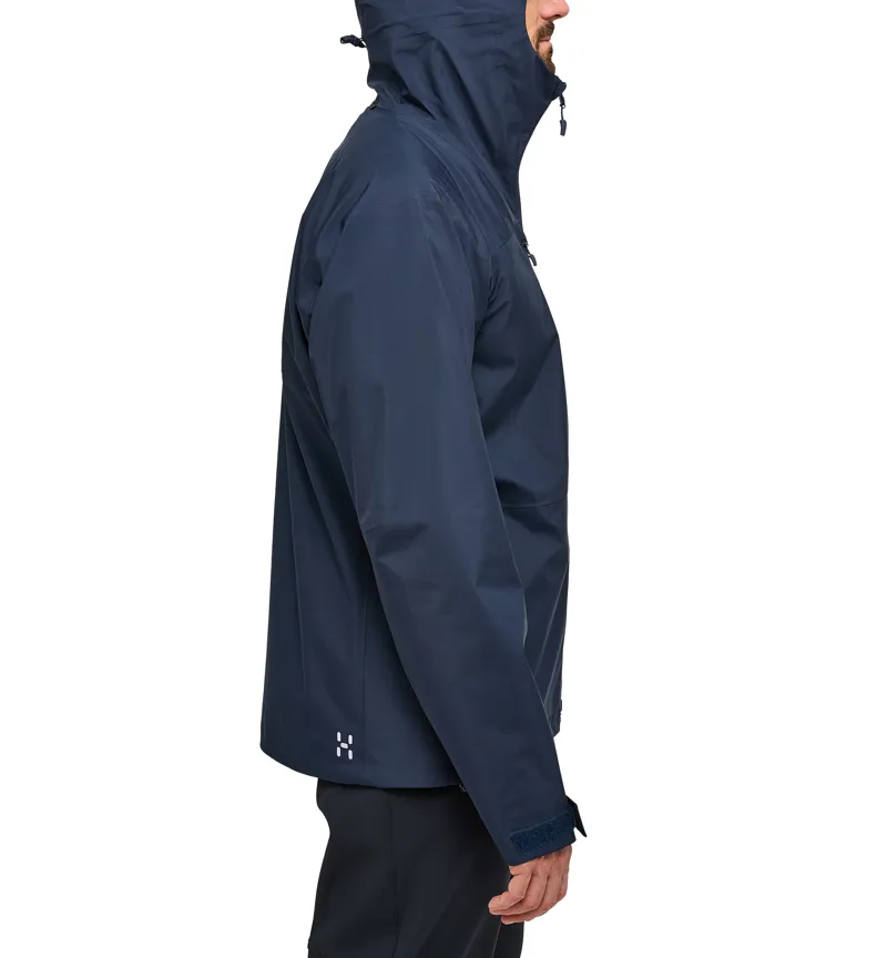 Haglofs Mens Front Proof Jacket Tarn Blue-3