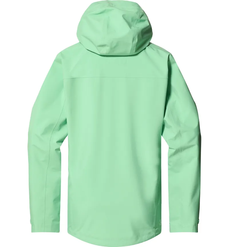Haglofs Womens Front Proof Jacket Frost Mint Stone-1