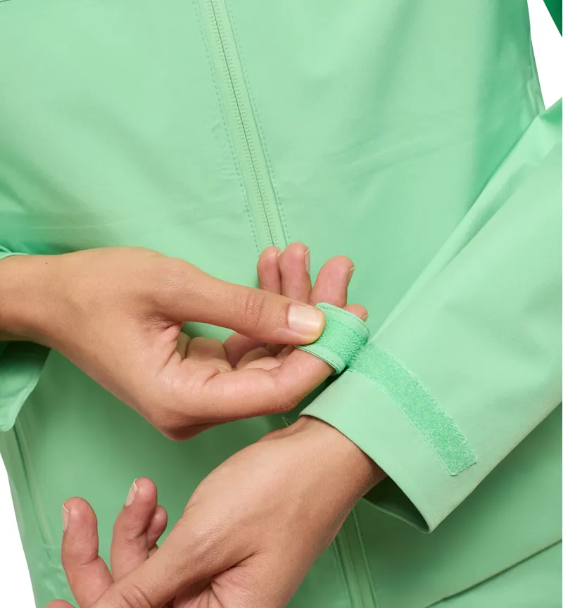 Haglofs Womens Front Proof Jacket Frost Mint Stone-9