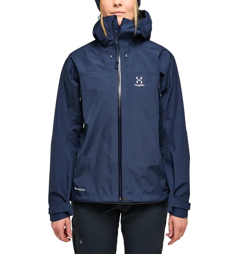 Haglofs Womens ROC Flash GTX Jacket Tarn Blue-2