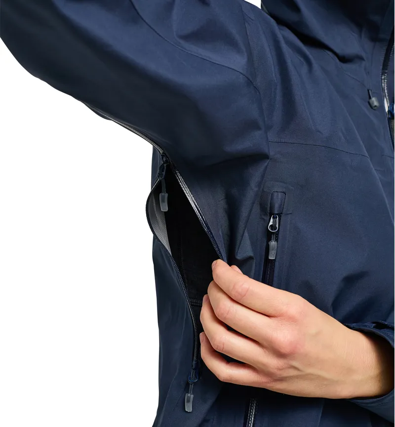 Haglofs Womens ROC Flash GTX Jacket Tarn Blue-6