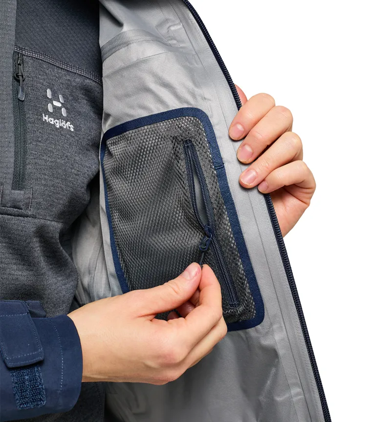 Haglofs Womens ROC Flash GTX Jacket Tarn Blue-7