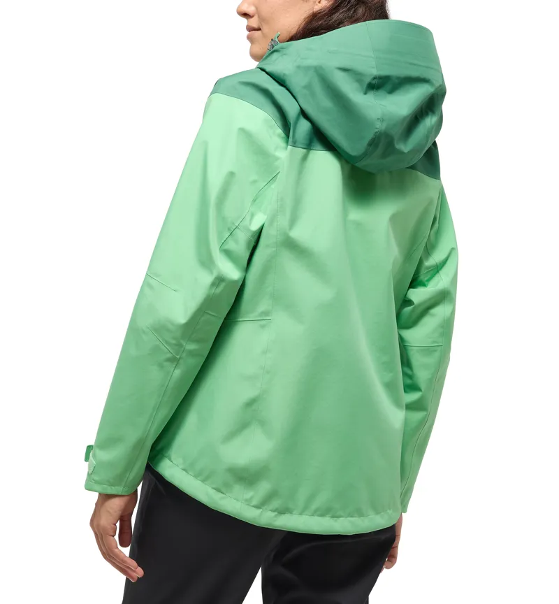 Haglofs Womens ROC Flash GTX Jacket Mint Stone-4