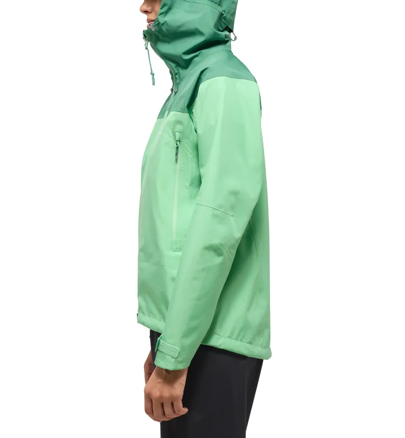 Haglofs Womens ROC Flash GTX Jacket Mint Stone-3