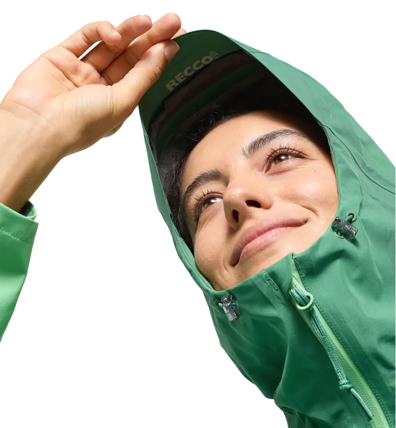 Haglofs Womens ROC Flash GTX Jacket Mint Stone-6