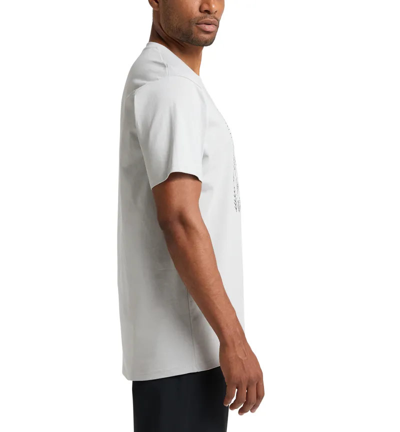 Haglofs Men's Camp Tee Stone Grey-3
