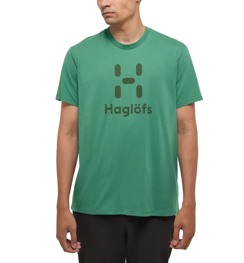 Haglofs Men's Camp Tee Dark Jelly Green-2