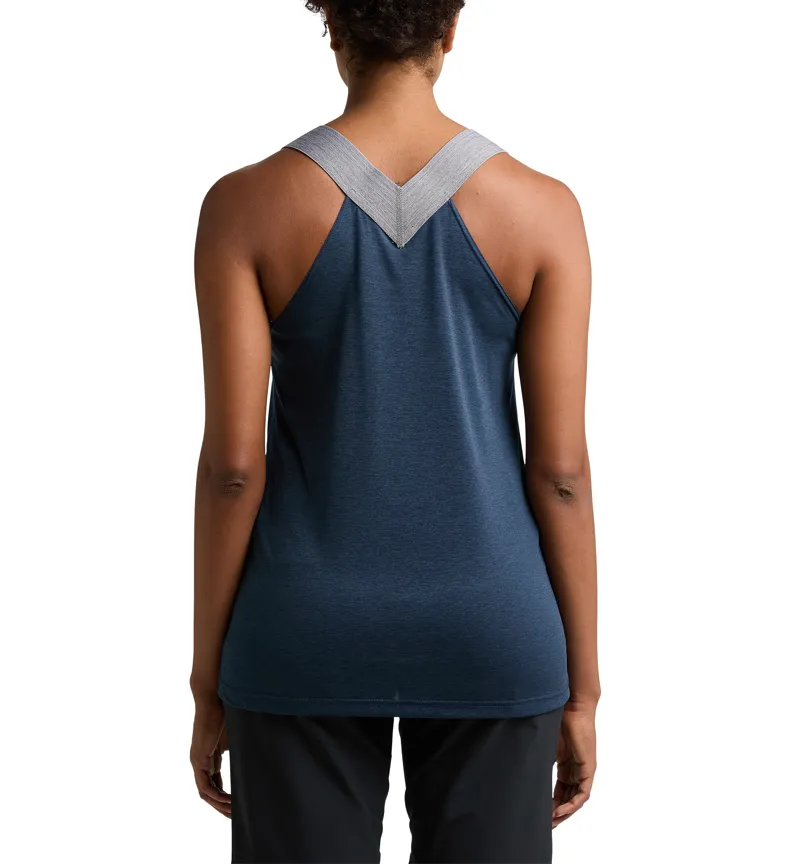 Haglofs Women's Ridge Tank Top Tarn Blue-4