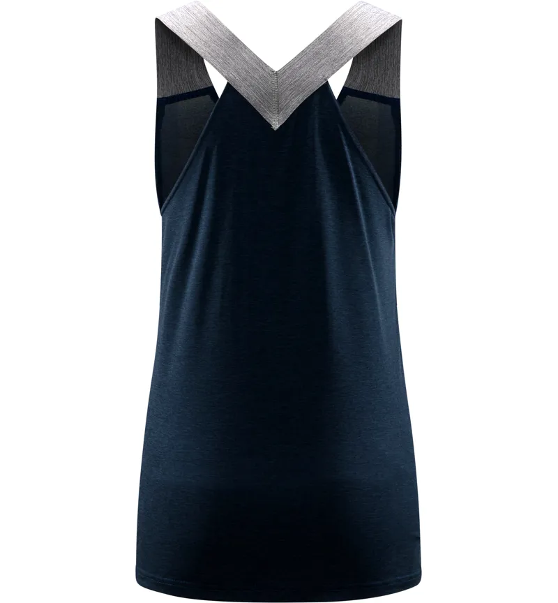 Haglofs Women's Ridge Tank Top Tarn Blue-1