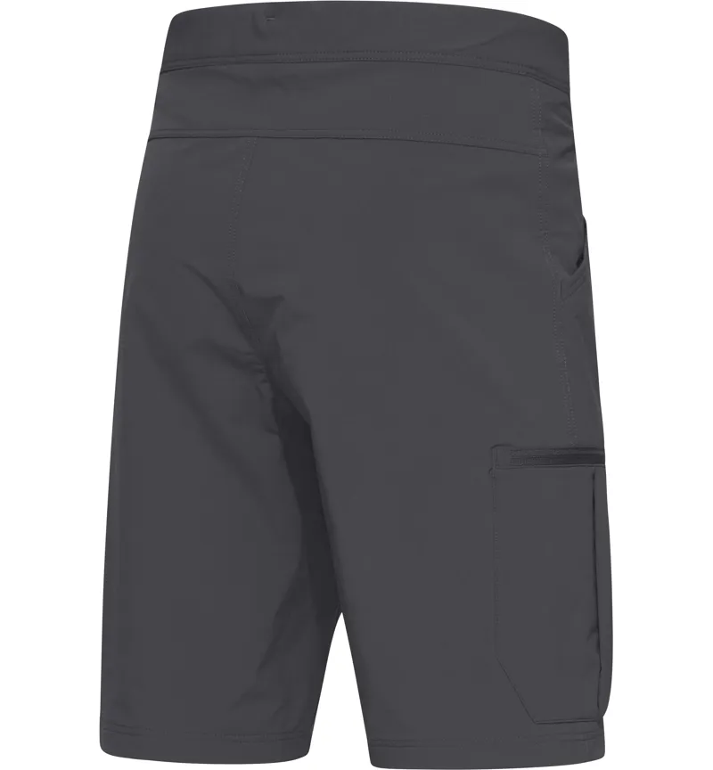 Haglofs Men's Lizard Softshell Shorts Magnetite-1