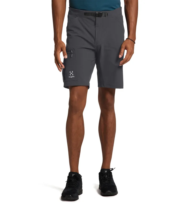Haglofs Men's Lizard Softshell Shorts Magnetite-2