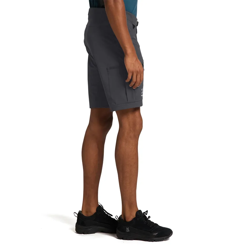 Haglofs Men's Lizard Softshell Shorts Magnetite-3
