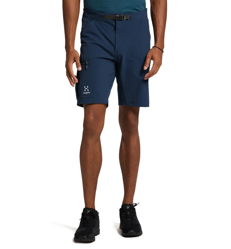 Haglofs Men's Lizard Softshell Shorts Tarn Blue-2