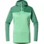 Haglofs Womens ROC Flash Mid Hoodie Dark Jelly Green