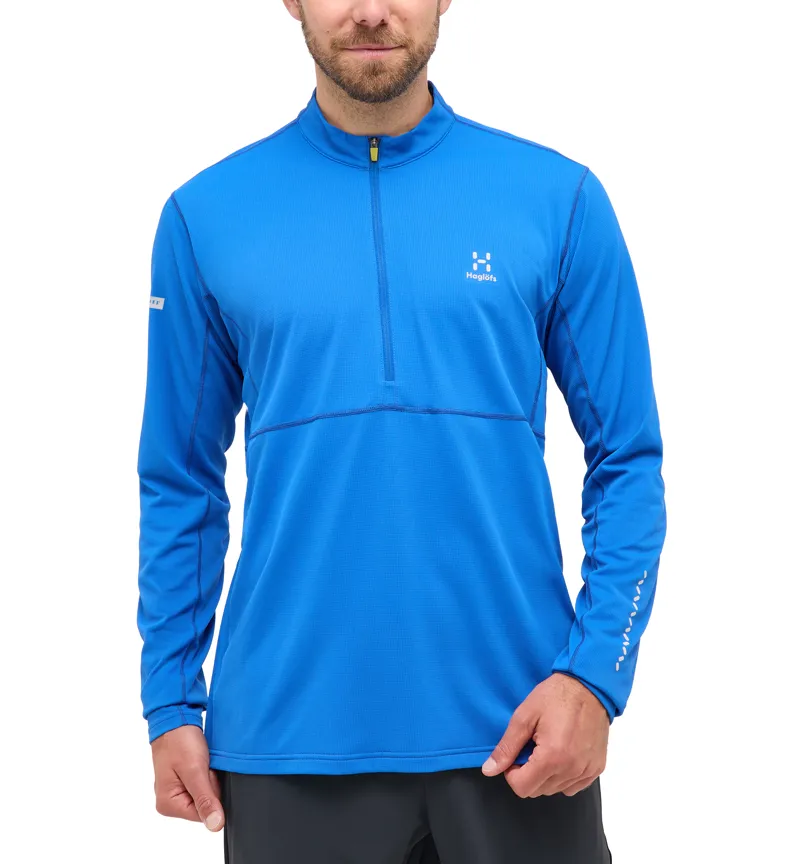 Haglofs Men's L.I.M Tempo Trail Halfzip Electric Blue-2
