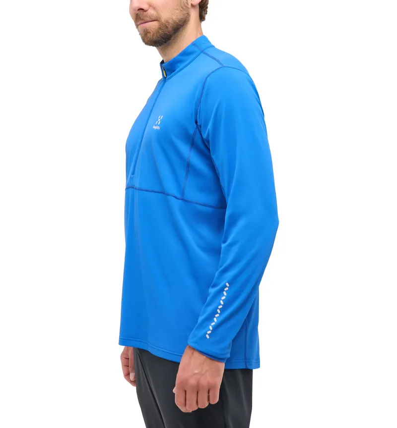 Haglofs Men's L.I.M Tempo Trail Halfzip Electric Blue-3