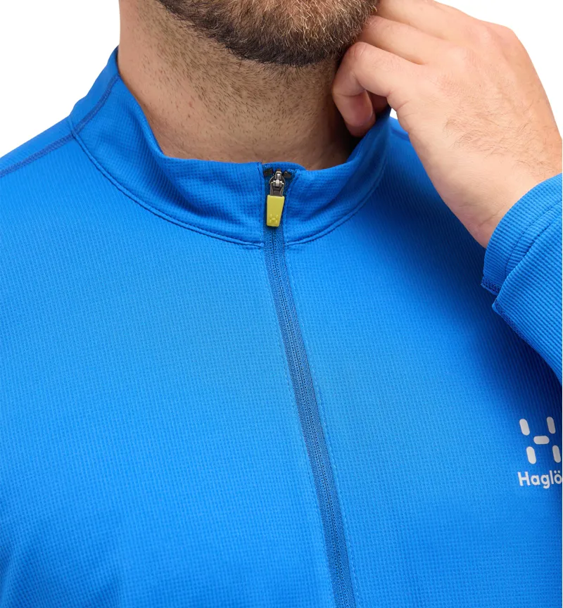 Haglofs Men's L.I.M Tempo Trail Halfzip Electric Blue-5