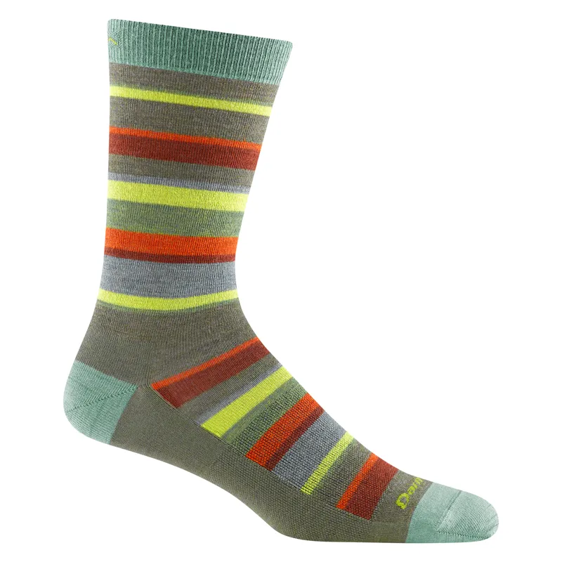Darn Tough Mens Druid Crew Lightweight Socks Cedar