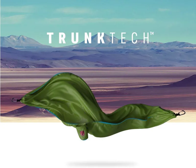 Grand Trunk TrunkTech Double Two-Tone Hammock Green-2