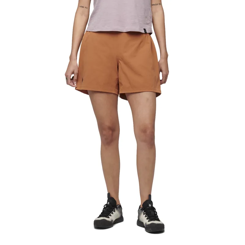 Black Diamond Women's Sierra Shorts Moab Brown-1