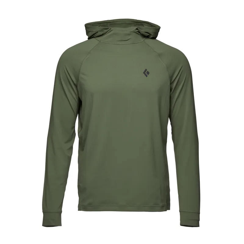 Black Diamond Men's Alpenglow Sun Hoodie Tundra