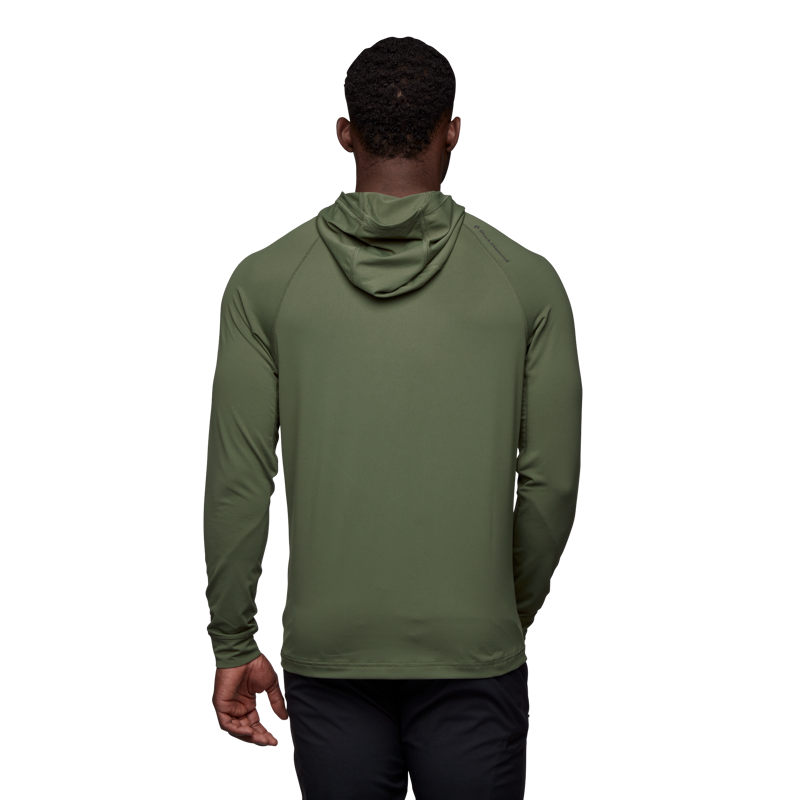 Black Diamond Men's Alpenglow Sun Hoodie Tundra-2