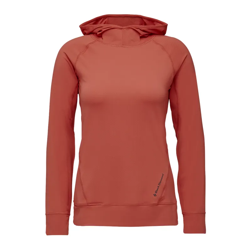 Black Diamond Women's Alpenglow Hoodie Baja Sunrise