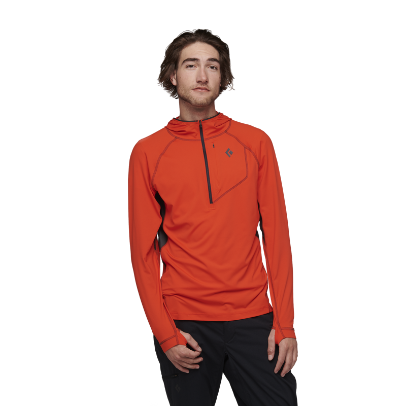 Black Diamond Men's Alpenglow Pro Hoodie Octane-1