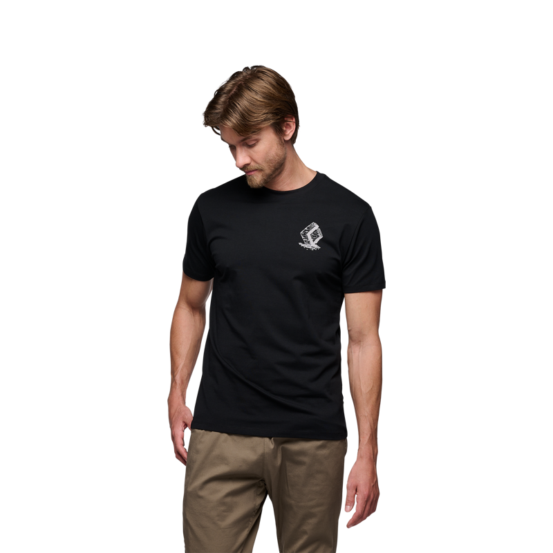 Black Diamond Men's Boulder SS T-Shirt Black-1