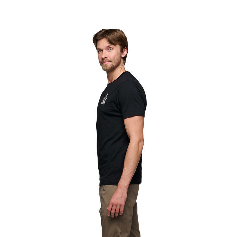 Black Diamond Men's Boulder SS T-Shirt Black-2