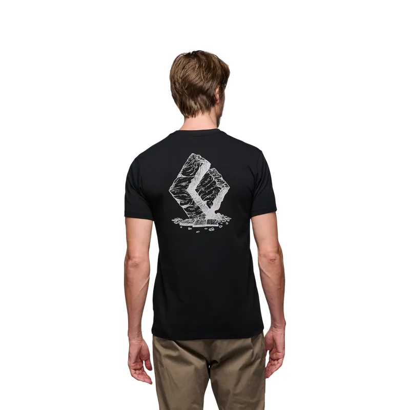 Black Diamond Men's Boulder SS T-Shirt Black-3