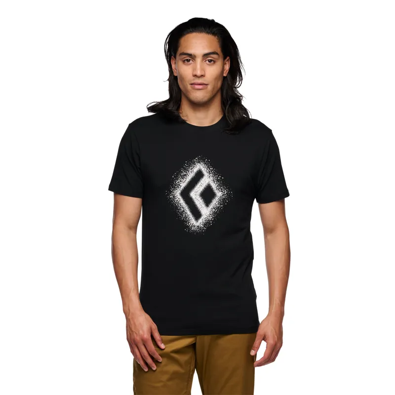 Black Diamond Men's Chalked Up 2.0 SS T-Shirt Black-1