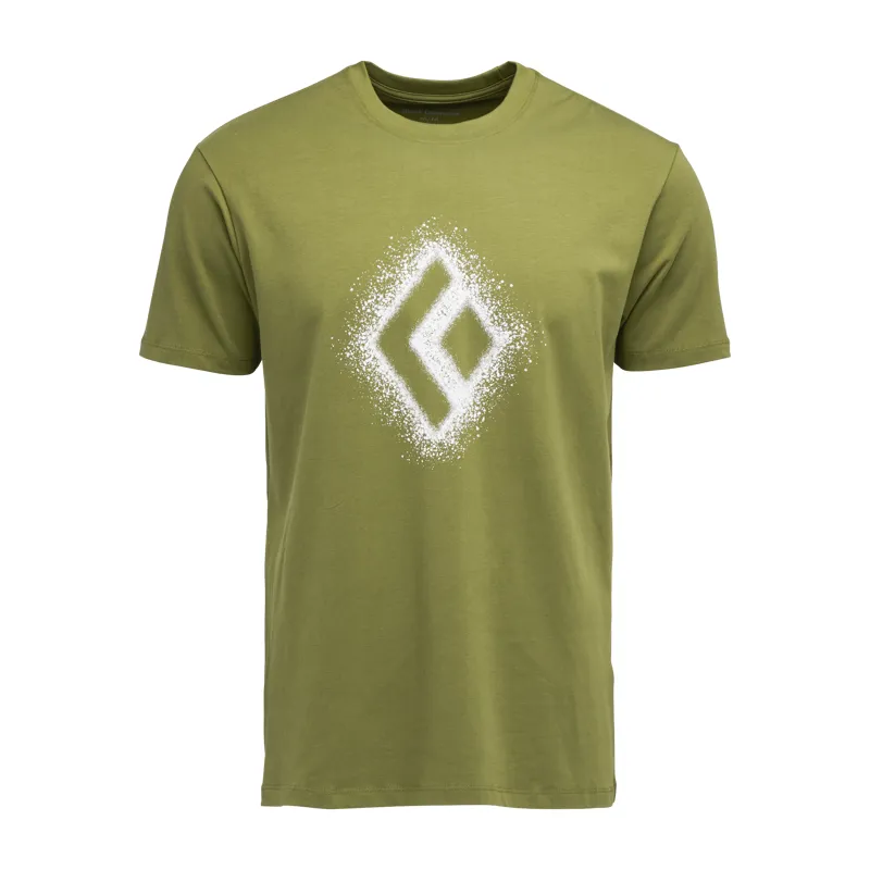 Black Diamond Men's Chalked Up 2.0 SS T-Shirt Camp Green