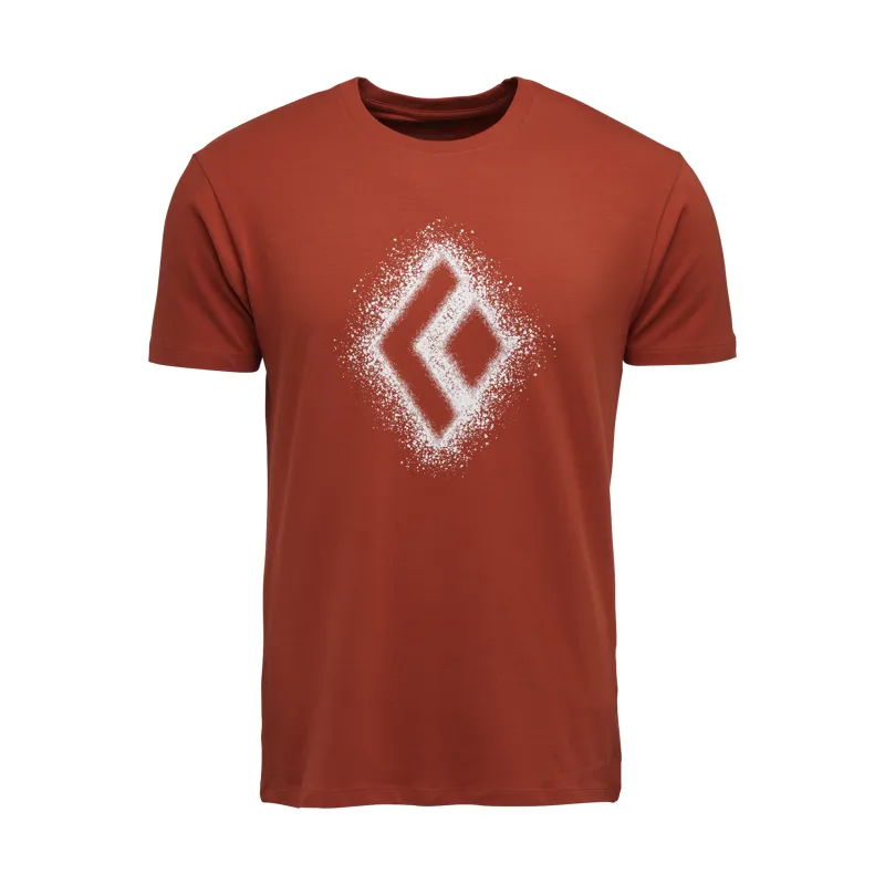 Black Diamond Men's Chalked Up 2.0 SS T-Shirt Burnt Sienna