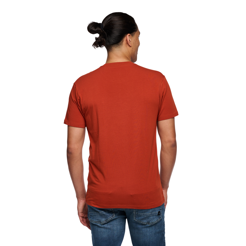 Black Diamond Men's Chalked Up 2.0 SS T-Shirt Burnt Sienna-3
